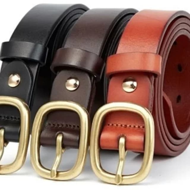 【巴黎精品】父親節禮物 100%真皮皮帶男牛皮腰帶商務皮帶手工皮帶休閒男襯衫牛仔褲西裝褲(造型復古p1bh7)