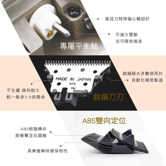 【AMITY】專業設計師超級電剪CL-1000TA(日本製)父親節禮物