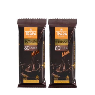 【西班牙Trapa】80% 黑巧克力片 24g X2