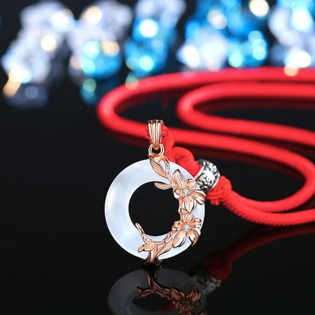 【巴黎精品】現貨+預購 925純銀項鍊情侶對鍊(平安扣黑曜石貓眼石生日情人節禮物男女飾品4款v1ar28)