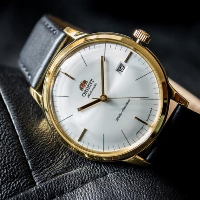 【ORIENT 東方錶】DATE Ⅱ復刻廂型鏡面 機械錶 男錶 手錶 指針錶(FAC0000BW 送禮推薦)