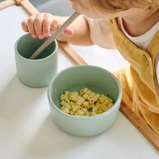 【minikoioi】土耳其製 經典矽膠餐碗 多色可選(副食品 矽膠餐具)