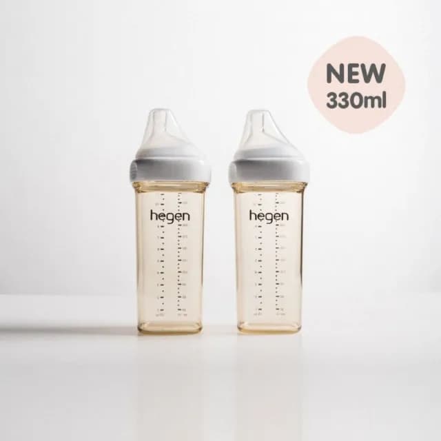 【hegen】小金奶瓶大寶成長組(240ml*2+330ml*2)