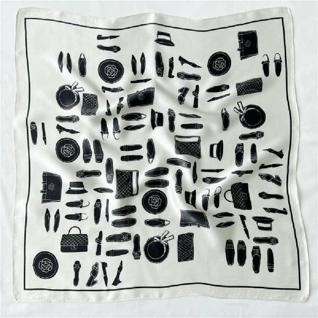 【巴黎精品】現貨+預購 真絲絲巾蠶絲領巾(法式優雅氣質女絲巾6款a1af24)