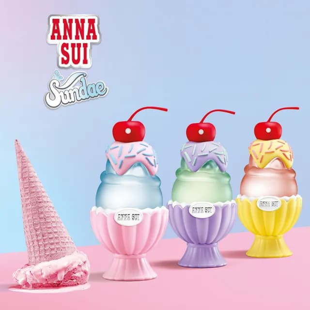 【ANNA SUI 安娜蘇】果漾聖代淡香水50ml任選-粉紅柚惑/樂夏百香/戀愛紫檸(贈童話獨角獸小香5ml.專櫃公司貨)