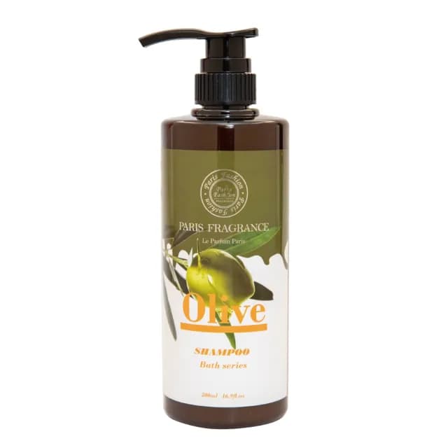 【Paris fragrance 巴黎香氛】橄欖潤澤洗髮露500ml(飯店御用備品/生日禮物/送禮/居家/spa)
