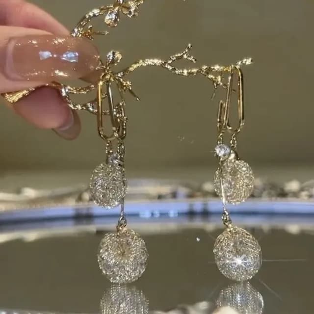 【Oni 歐妮】金絲網狀圈圈-耳針穿式耳環耳釘耳骨環耳飾(1對入)