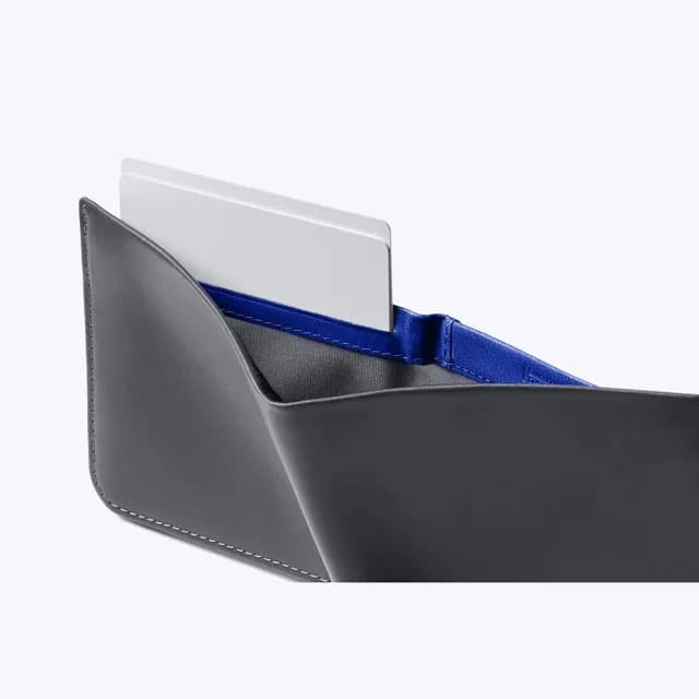 【Bellroy】Hide & Seek 皮夾 短夾 RFID防盜 禮物 送禮 推薦(外灰/內鈷藍)