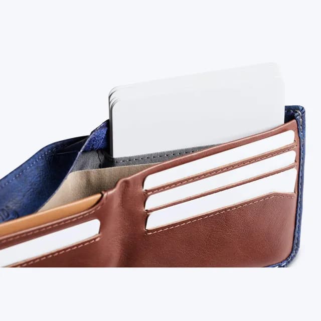 【Bellroy】Hide & Seek 皮夾 短夾 RFID防盜 禮物 送禮 推薦(深海藍)