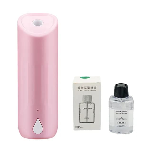 【豪麥源】香薰機+精油5入(香味隨機出貨 擴香器噴香機 香氛機 空氣清新機 芳香精油噴霧機)