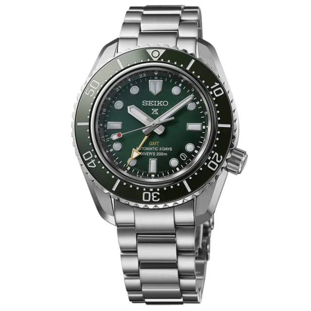 【SEIKO 精工】大谷翔平配戴款 三日鍊 GMT 潛水機械腕錶 父親節 禮物 送禮 推薦(SPB381J1/6R54-00D0G)