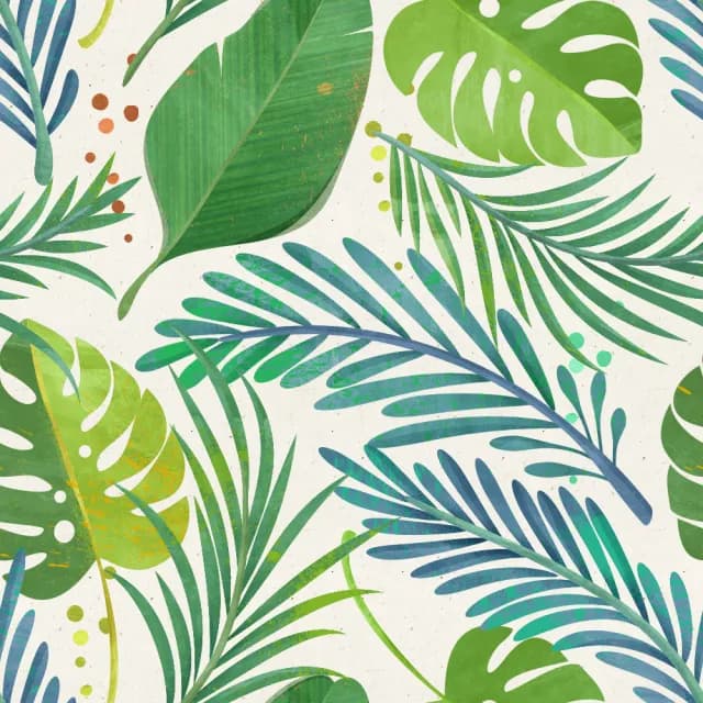 【日本 VisualSonic】看見你的聲音 藍牙畫布音箱-Jungle Leaf(掛畫喇叭)