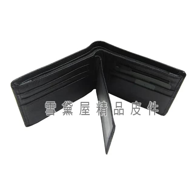 【SNOW.bagshop】情人節禮物 真皮包包  短夾專櫃男仕短夾100%進口軟質牛皮革材質(加長尺寸活動型證件夾荔枝