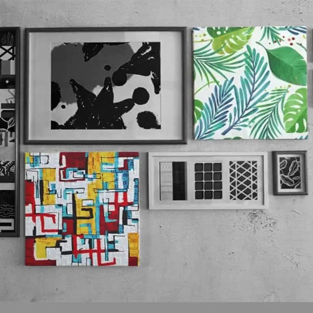 【日本 VisualSonic】看見你的聲音 藍牙畫布音箱-Tropic(掛畫喇叭)