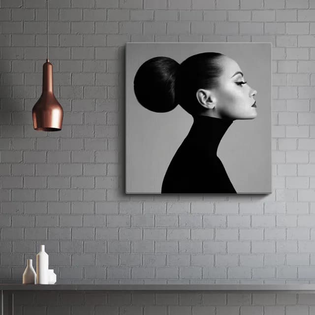 【日本 VisualSonic】看見你的聲音 藍牙畫布音箱-Face Cool(掛畫喇叭)