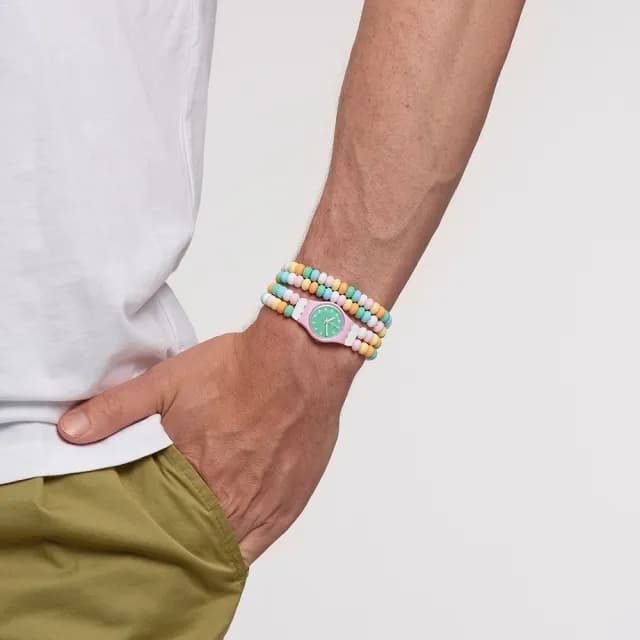 【SWATCH】CARAMELLISSIMA L 經典手錶/女錶/瑞士製造 LP135A(25mm)