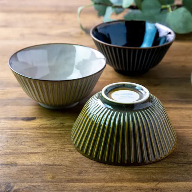 【DAIDOKORO】日本製頂級美濃燒陶瓷碗14 cm*2入(湯碗/飯碗/碗盤/餐具/餐碗)