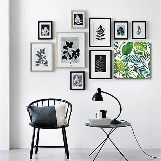 【日本 VisualSonic】看見你的聲音 藍牙畫布音箱-White Collar(掛畫喇叭)