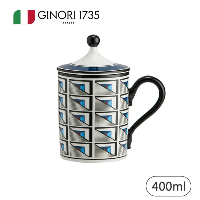 【RICHARD GINORI】AUREA/馬克杯/附蓋(GUCCI精品瓷器/義大利第一名瓷)
