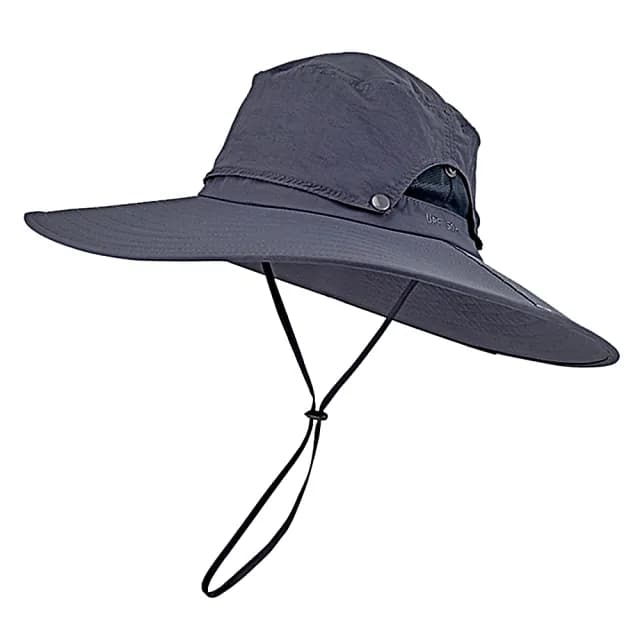 【米蘭精品】現貨+預購 防曬帽漁夫帽(大簷戶外透氣男女帽子父親節禮物7色74dx10)