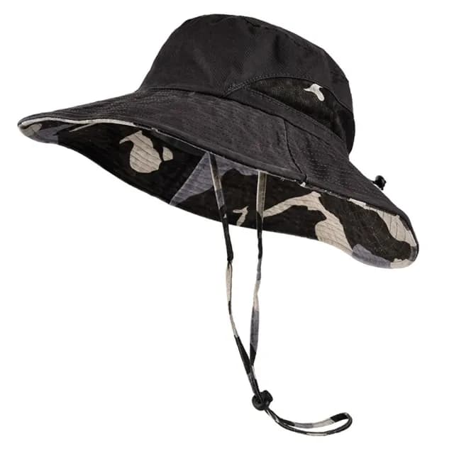 【米蘭精品】現貨+預購 防曬帽漁夫帽(戶外透氣大簷男女帽子父親節禮物3色74dx24)