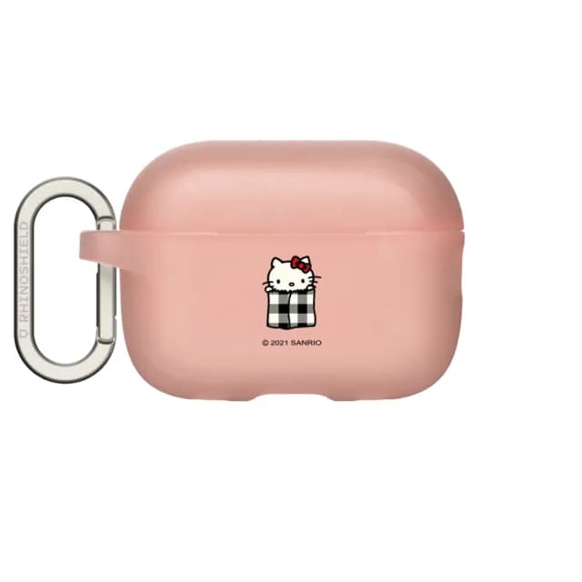 【RHINOSHIELD 犀牛盾】AirPods Pro2/Pro/第3/2/1代 無線耳機保護殼/洗蓬蓬(Hello Kitty)