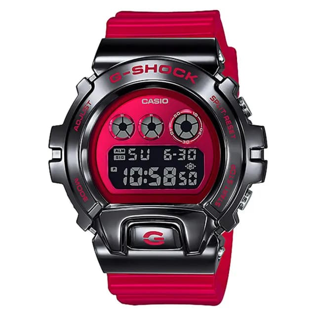 【CASIO 卡西歐】G-SHOCK DW-6900 25周年金屬手錶 禮物 送禮 推薦(GM-6900B-4)