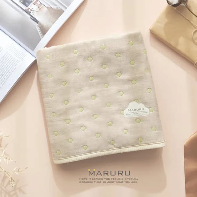 【MARURU】禮盒組 日本製五層紗被 伯爵 70x100cm(彌月禮盒 新生兒禮盒 出生送禮 新生兒送禮)