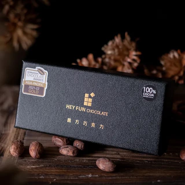 【黑方巧克力】台灣茶巧克力薄片(ICA世界銅牌巧克力)