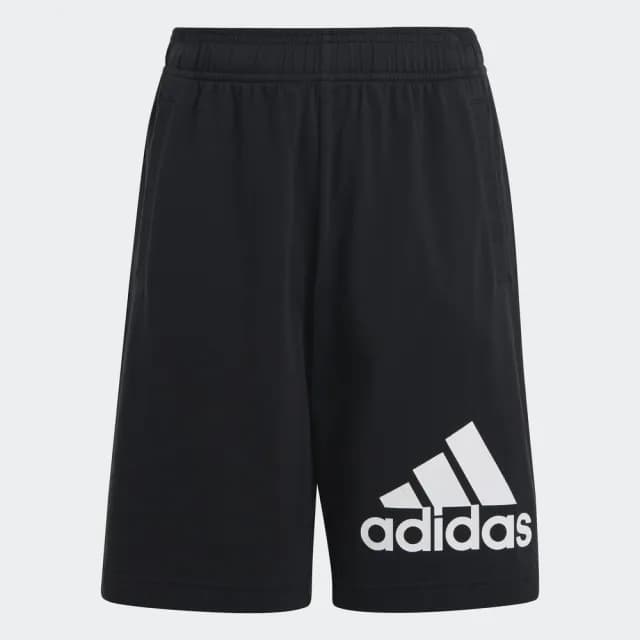 【adidas 愛迪達】運動短褲 童裝(HY4718)