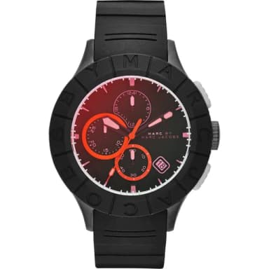 【Marc Jacobs】Buzz 極限運動三眼計時手錶-黑 禮物 送禮 推薦(MBM5546)