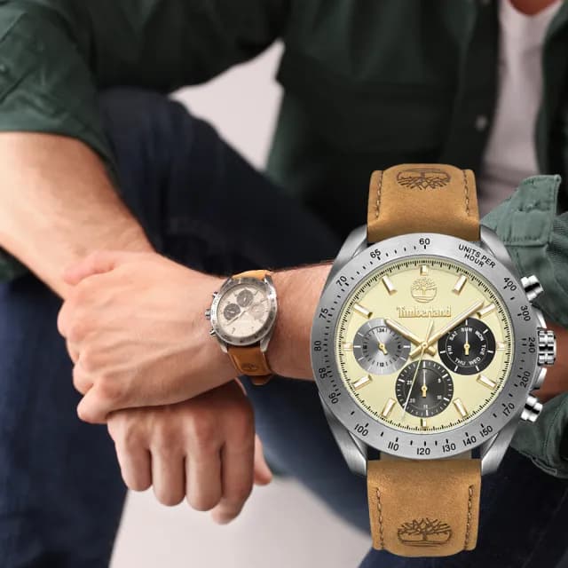【Timberland】天柏嵐 CARRIGAN系列 探索者三眼多功能腕錶/44mm 禮物 送禮 推薦(TDWGF0009803)