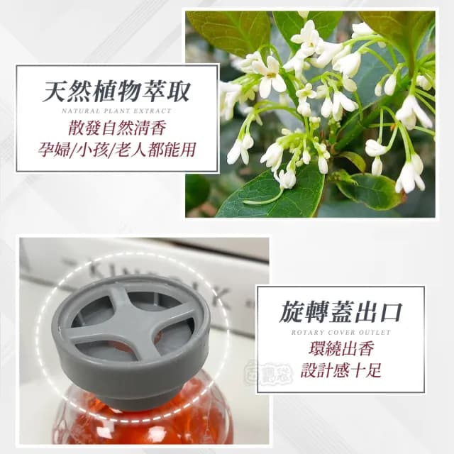 【Finger Pop 指選好物】質感車用香氛瓶買一送一(車用擴香/香薰器/車用香水)