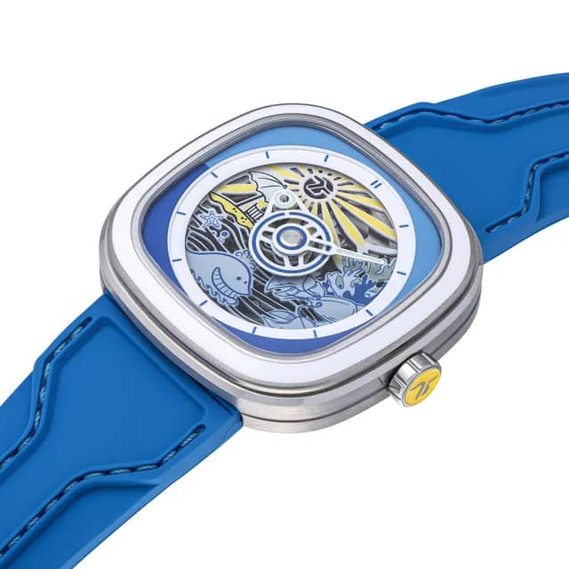 【SEVENFRIDAY】BEACH CLUB 自動上鍊機械錶 送禮 禮物 推薦(T1/09)