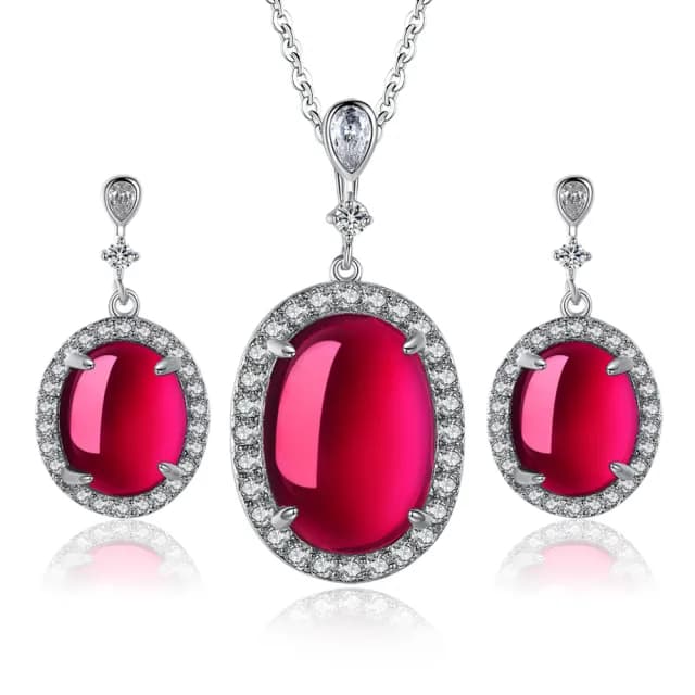 【GIUMKA】雍容華貴的項鍊．耳環．套組(情人節禮物)