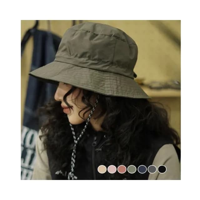 【A&R】新款防曬防水速乾漁夫帽 收納包款 六色任選(可掛包 遮陽 登山 釣魚 男女適用  戶外 露營 交換禮物)
