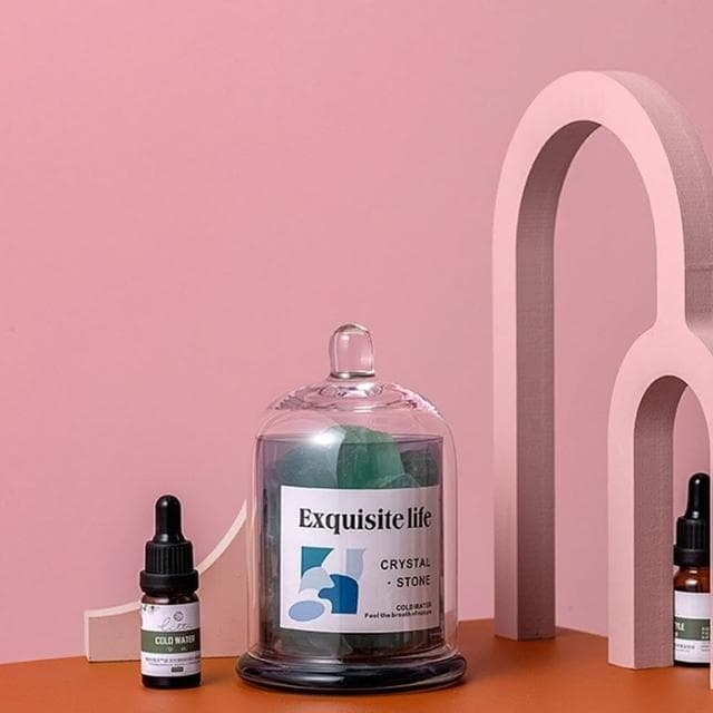 【JEN】擴香精油晶石擺飾2款可選(母親節/生日禮/情人節/節慶送禮/交換禮物)