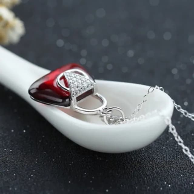 【米蘭精品】現貨+預購 項鍊鑲鑽流行銀飾品(可愛精緻百搭母親節情人節生日聖誕節交換禮物73am41)