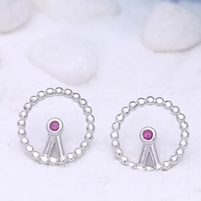 【米蘭精品】現貨+預購 耳環鑲鑽流行銀飾品(日韓時尚時鐘七夕情人節生日聖誕節交換禮物73ac40)