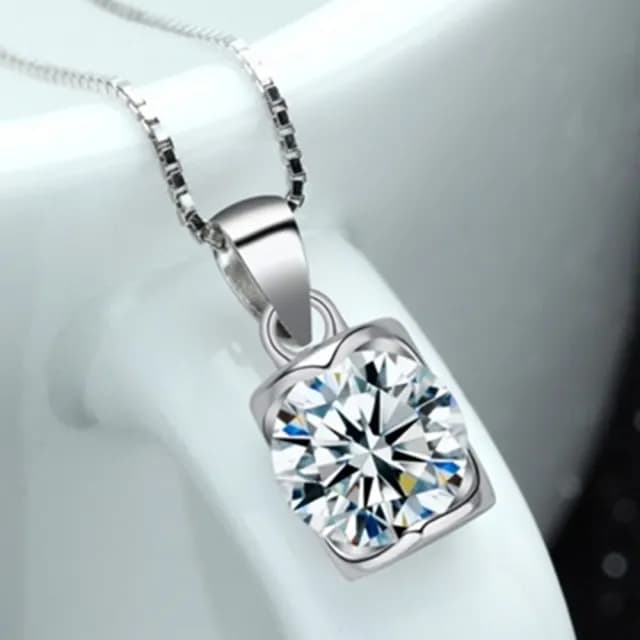 【米蘭精品】現貨+預購 項鍊鑲鑽流行銀飾品(氣質高貴時尚母親節情人節生日聖誕節交換禮物73am81)