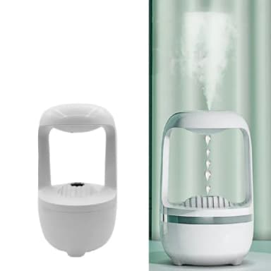 【逆流而上】USB反重力水滴加濕器(空氣淨化 霧化香薰機 香氛機 水氧機 芳香 薰香 擴香機 精油 禮物 擺飾)