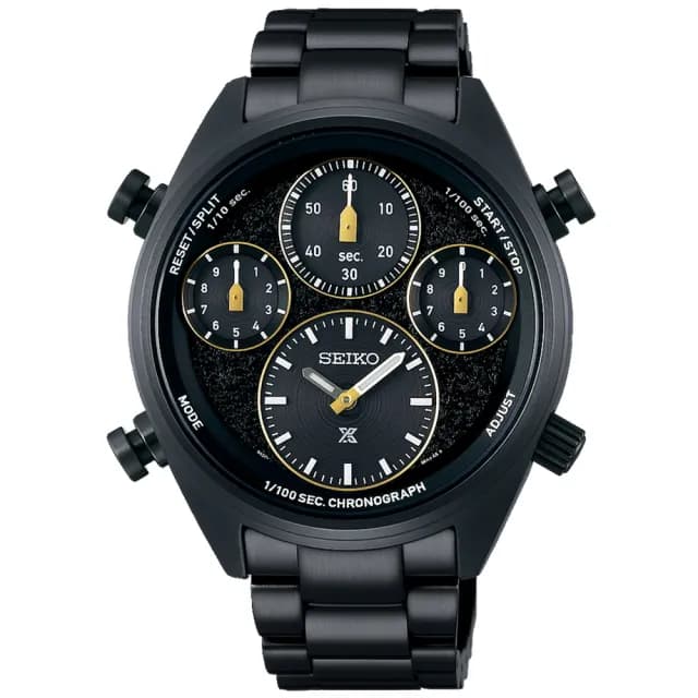 【SEIKO 精工】PROSPEX系列 40周年紀念 太陽能計時腕錶 畢業禮物 送禮 推薦(SFJ007P1/8A50-00B0SD)