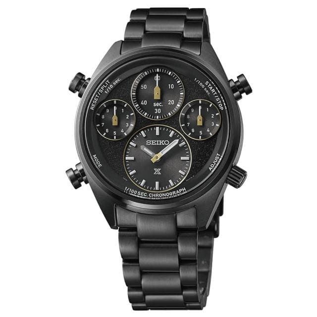 【SEIKO 精工】PROSPEX系列 40周年紀念 太陽能計時腕錶 母親節 禮物 推薦(SFJ007P1/8A50-00B0SD)