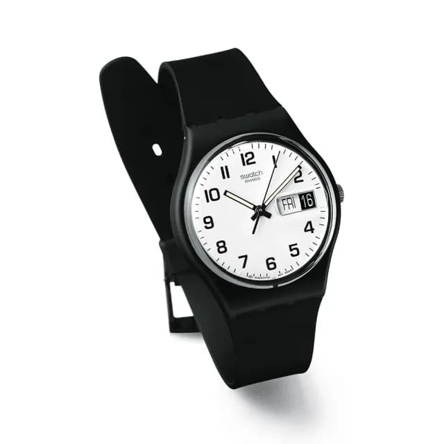 【SWATCH】ONCE AGAIN 經典手錶/男錶/女錶/瑞士製造 GB743-S26(34mm)