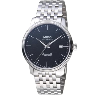 【MIDO美度 官方授權】BARONCELLI 永恆系列 III簡約俐落腕錶 送禮 推薦(M0274071105000)