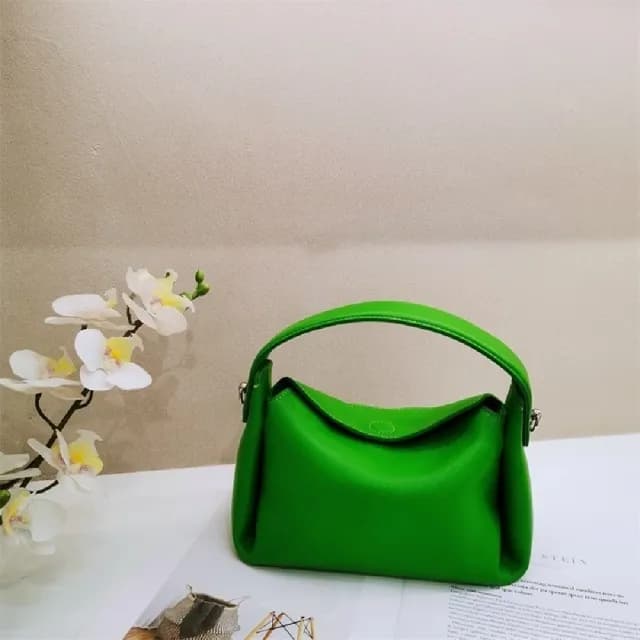 【巴黎精品】情人節禮物 真牛皮側背包真皮革單肩背包托特包手提包隨身女包包(簡約小巧牛皮斜背4色a1bh20)