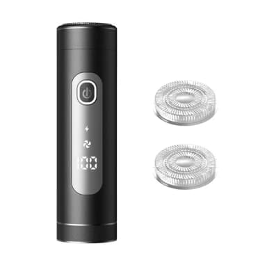 【禾統】9D浮動刮鬍刀單機組+2備用刀頭(浮動刮鬍刀 電動刮鬍刀 可水洗刮鬍刀 刮鬍刀 電動除毛刀)