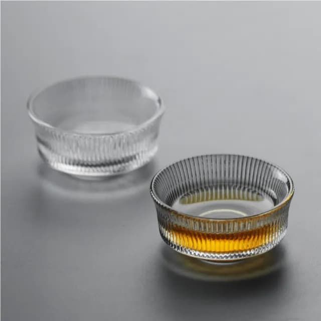 【質感餐具】ins日式磨砂玻璃醬料碟2入(美形外觀 泡菜 醬油 小菜碟 小碟子 小盤子 入厝禮物 餐廚)