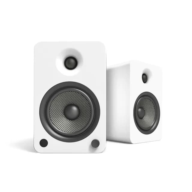 【Kanto】YU6 藍牙立體聲書架喇叭(白色啞光款)