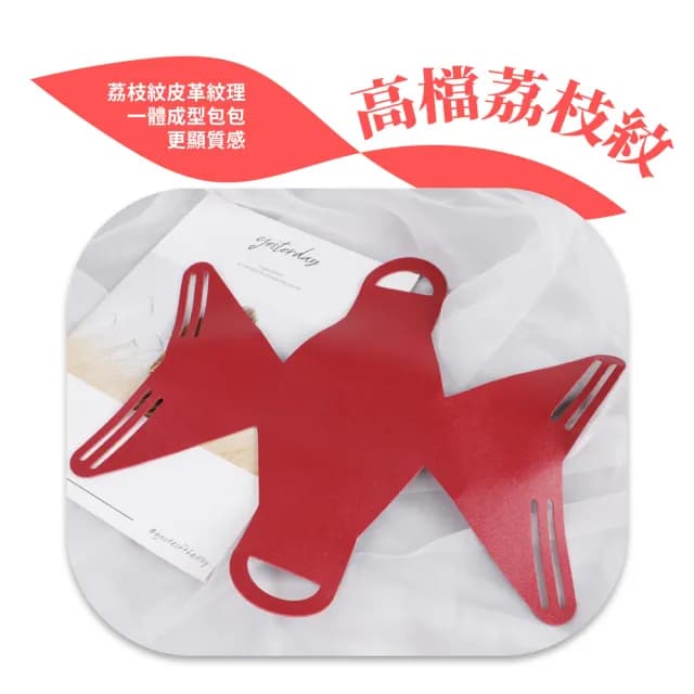 皮質迷你高級禮品小包2入組-附質感絲巾(結婚喜糖 包裝 婚禮糖果 生日禮物提袋 小花童 DIY手作材料包)